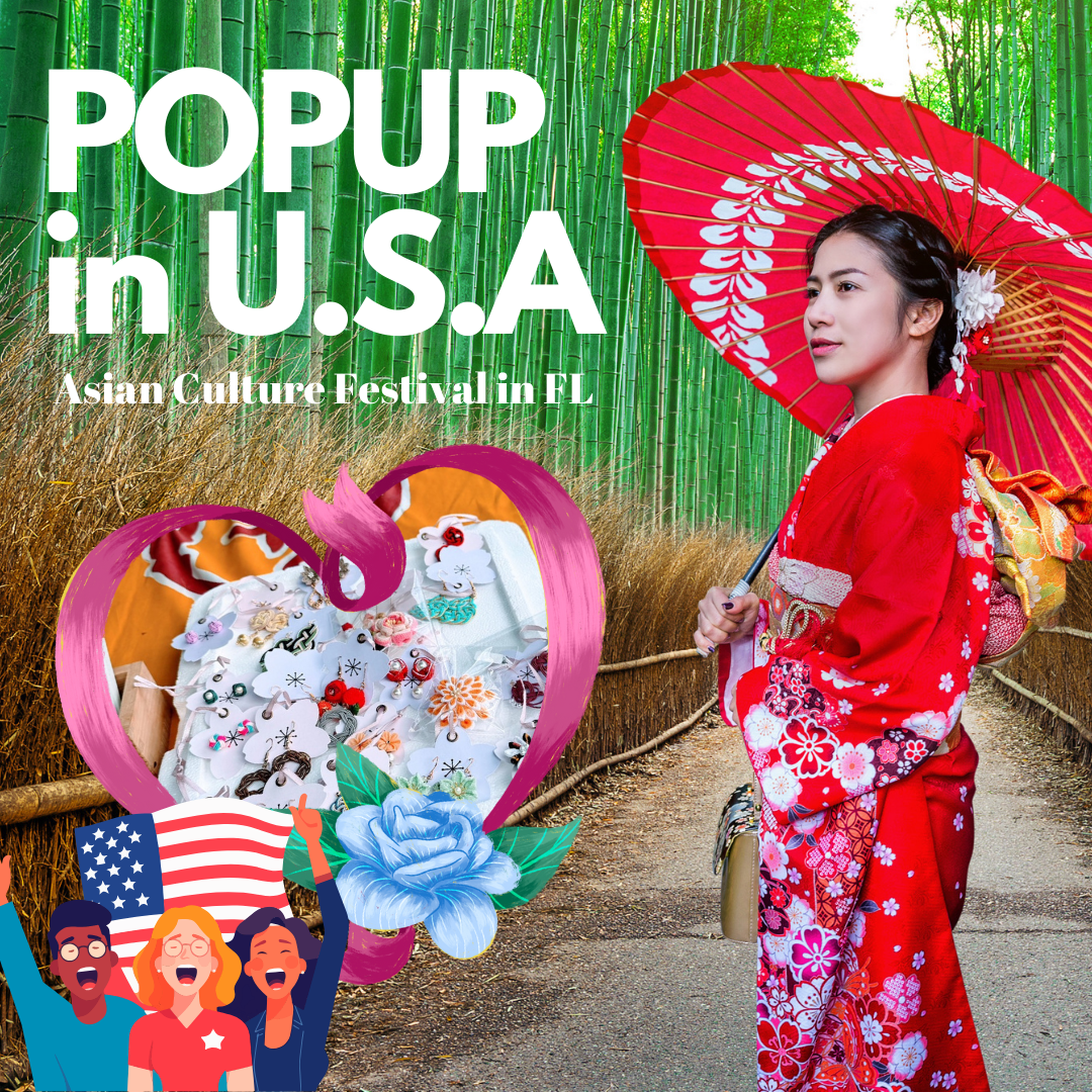 【Urgent News !】Popup store in USA "33Rd Annual Asian Culture Festival”