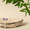 Purple × Pink Hexagonal Flower Earring | Earrings | Mizuhiki| Handmade in Japan